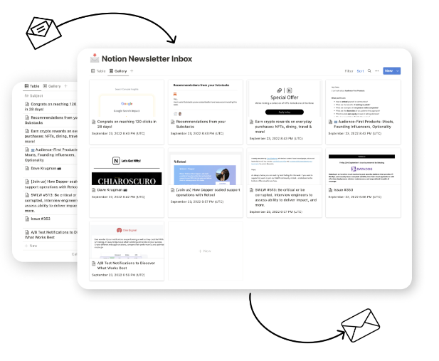 NotionSender Interface